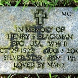 Henry F. Blackman,Jr (grave)