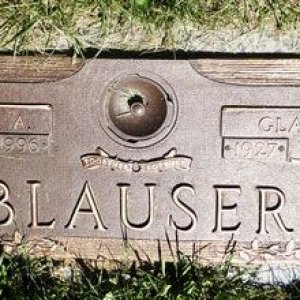 Raymond A. Blauser (grave)