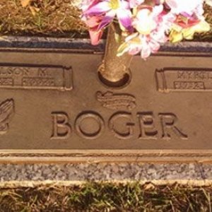 Nelson M. Boger (grave)