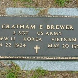 Cratham E. Brewer (grave)