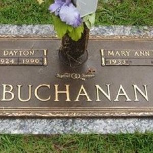 Dayton Buchanan (grave)