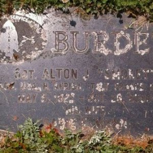 Alton J. Burdett (grave)