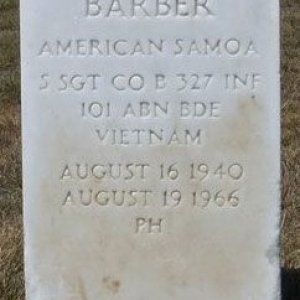 M. Barber (grave)