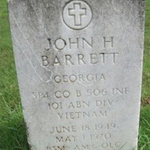 J. Barrett (grave)