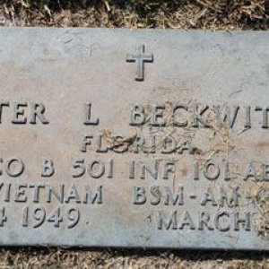 W. Beckwith (grave)