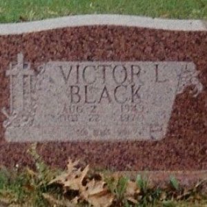V. Black (grave)