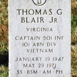 T. Blair (grave)