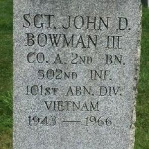 J. Bowman (grave)
