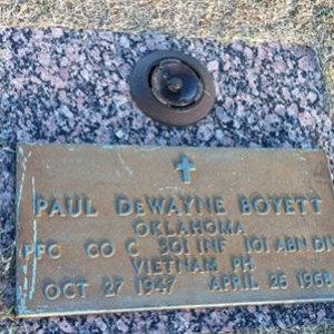 P. Boyett (grave)