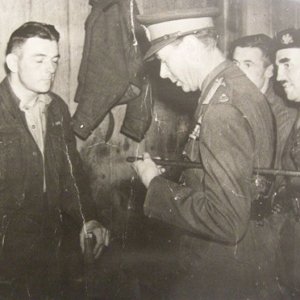 Reg Redington (left)