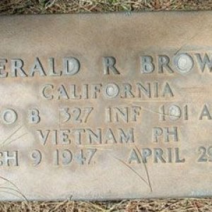 G. Brown (grave)