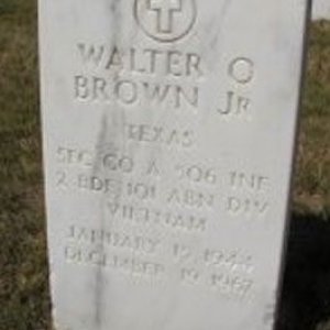 W. Brown (grave)