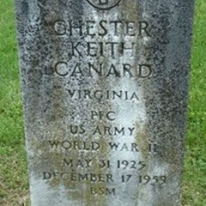 Chester K. Canard (grave)