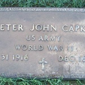 Peter J. Capko (grave)