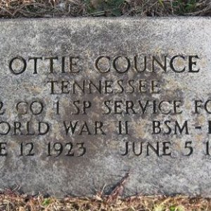 O. Counce (grave)