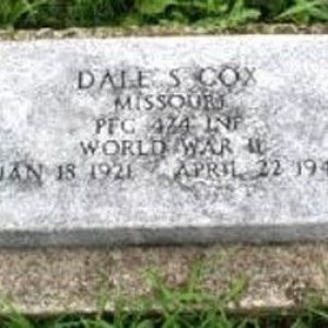Dale S. Cox (grave)