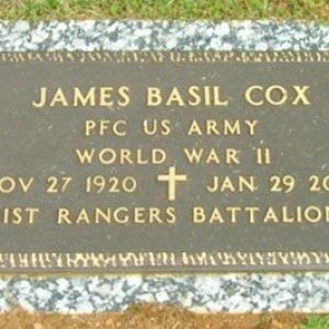 James B. Cox (grave)