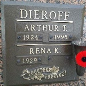 Arthur T. Dieroff (grave)