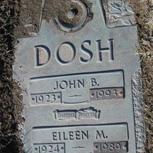 John B. Dosh (grave)