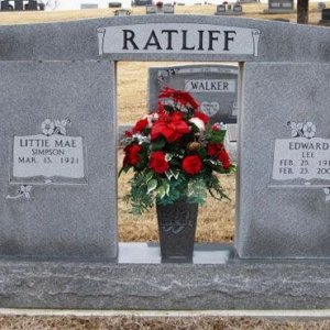 Edward L. Ratliff (grave)