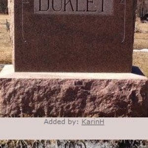 Peder O. Duklet (grave)