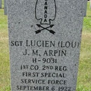 Lucien J.M. Arpin (grave)