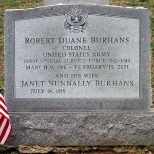 Robert D. Burhans (grave)
