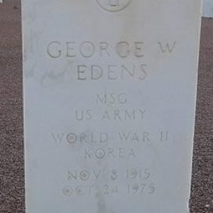 George W. Edens (grave)
