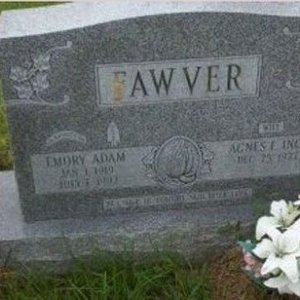 Emory A. Fawver (grave)