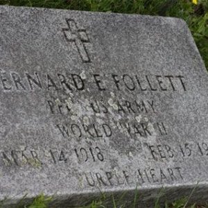 Bernard E. Follett (grave)