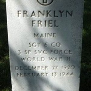 F. Friel (grave)