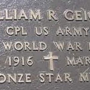 William R. Geiger (grave)