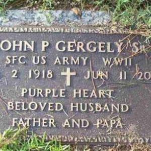 John P. Gergely (grave)