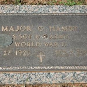 Major G. Hamby (grave)