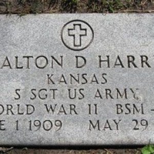 Dalton D. Harris (grave)