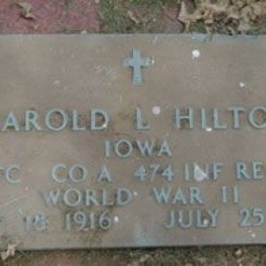 Harold L. Hilton (grave)