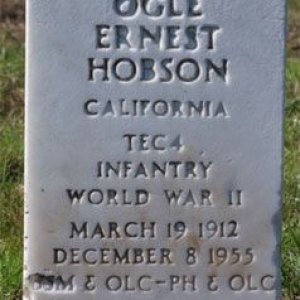 Ogle E. Hobson (grave)