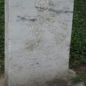 Stanley W. Horn (grave)