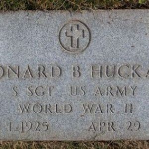 Leonard B. Huckaby (grave)