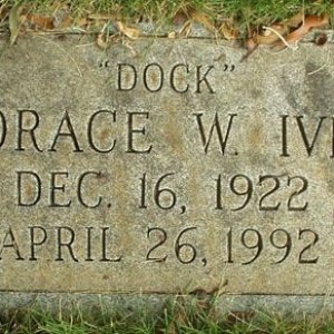 Horace W. Ivey (grave)