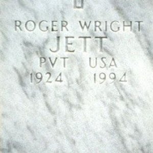 Roger W. Jett (grave)