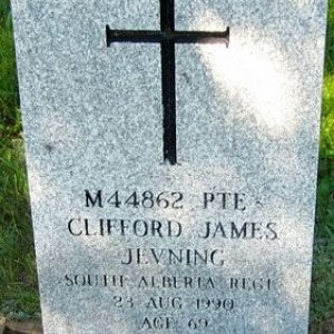 Clifford J. Jevning (grave)