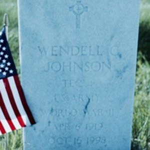 Wendell C. Johnson (grave)