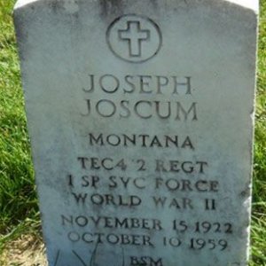 Joseph Joscum (grave)