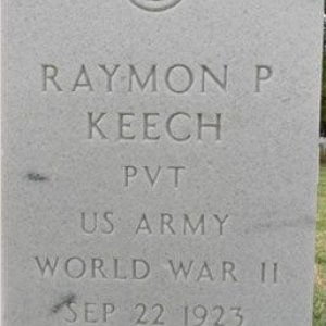 Raymon P. Keech (grave)
