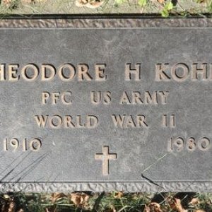 Theodore H. Kohls (grave)