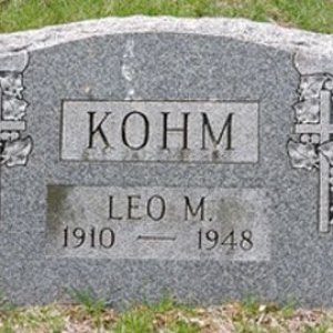 Leo M. Kohm (grave)