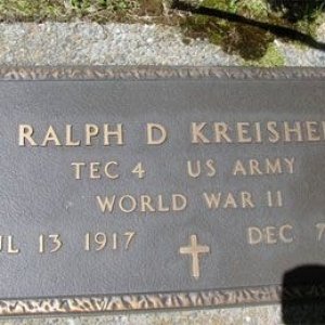 Ralph D. Kreisher (grave)