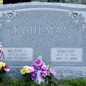 Milton L. Kuhlman (grave)