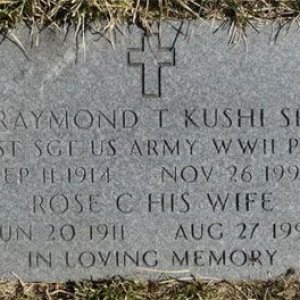 Raymond T. Kushi (grave)